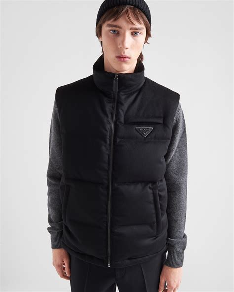 Prada vest puffer